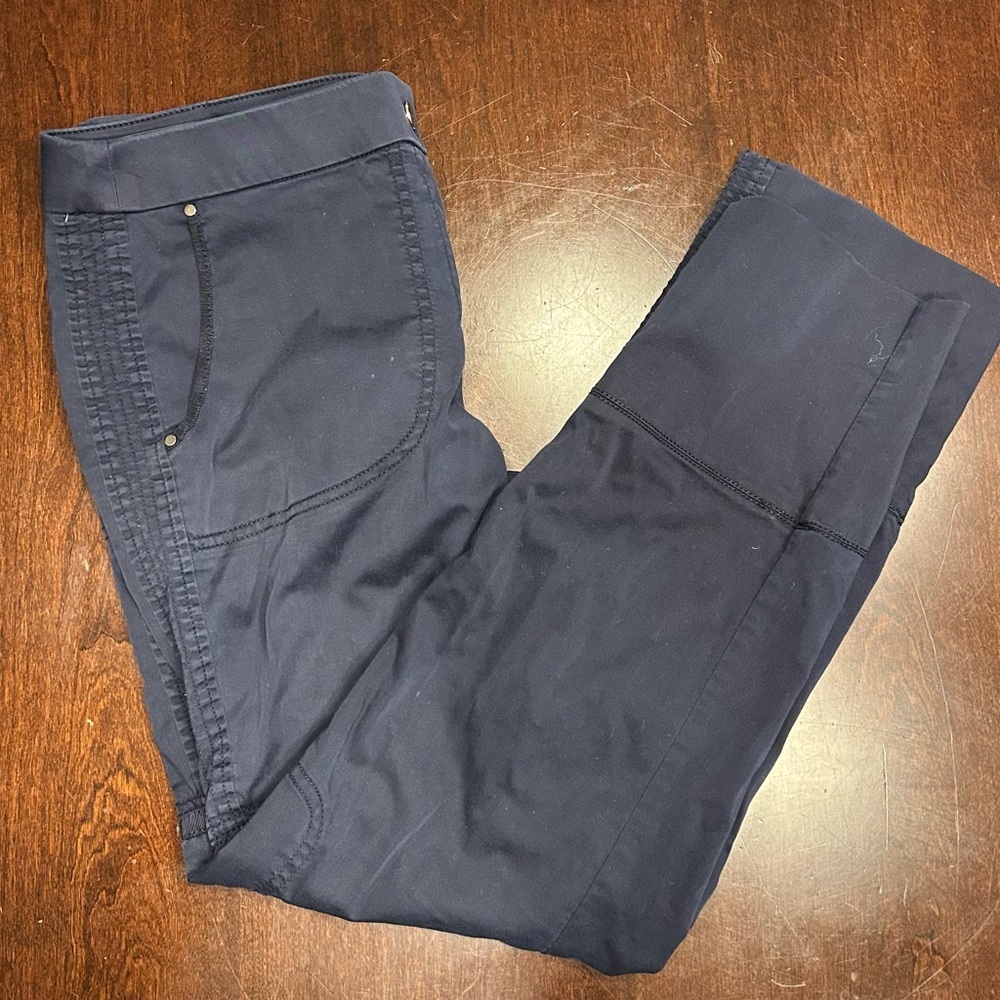 Chico's Dark Blue Cargo Pants